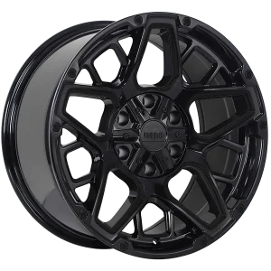 Ruffino HARD – Blast – Black – 20″x9″ 0mm – All weather Wheels – RUF4720006